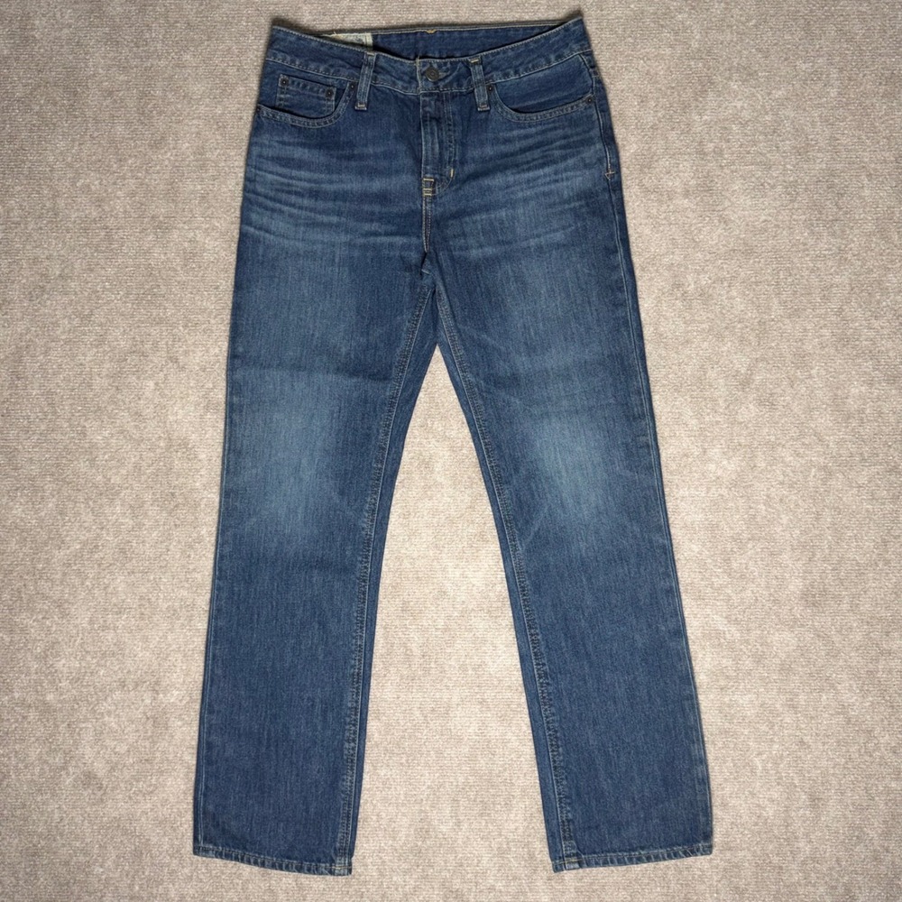 Polo Ralph Lauren Authentic Dungaree Denim Jeans Size 14 Boys Blue Cotton Preppy